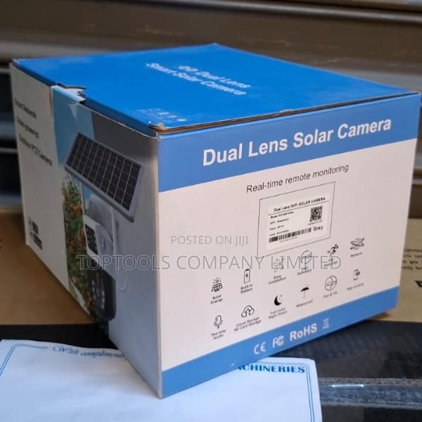 Solar Smart Camera HD Dual Lens CCTV - thumbnail 2