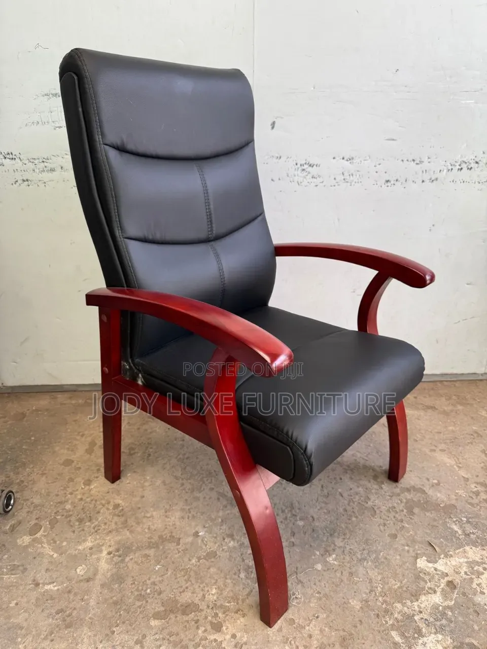Executive Wooden Office Chair