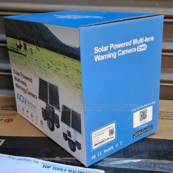 Solar Smart Camera HD Triple Lens