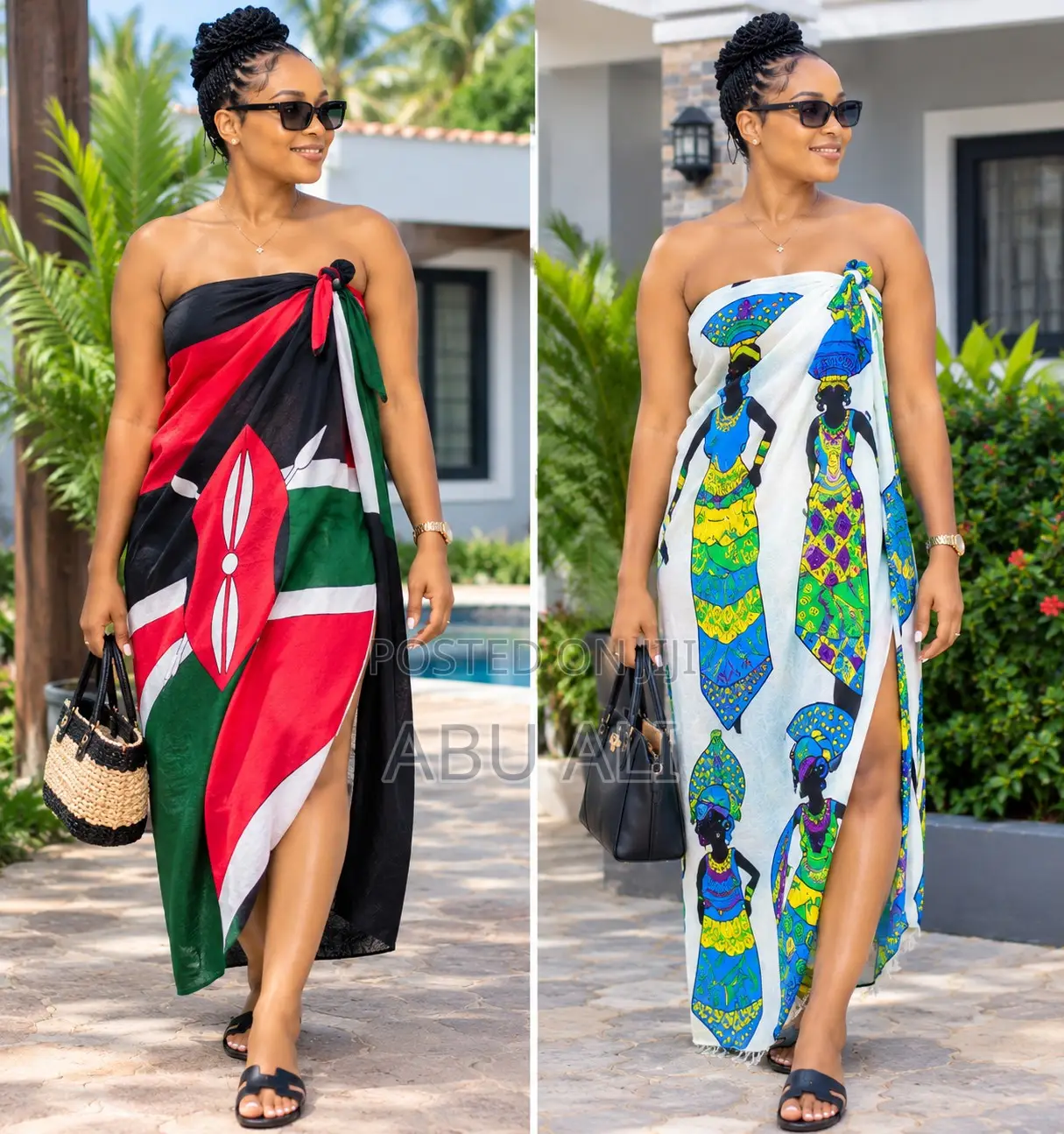 Pareo Aina Ya Nguo Wanao Jifunga Wanawake