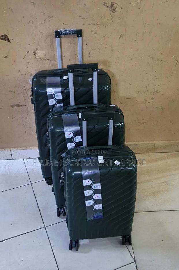 Unbreakable Rubber Suitcase Pp 3-in-1 Suitcase Set - main view