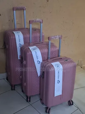 Unbreakable Rubber Suitcase Pp 3-in-1 Suitcase Set