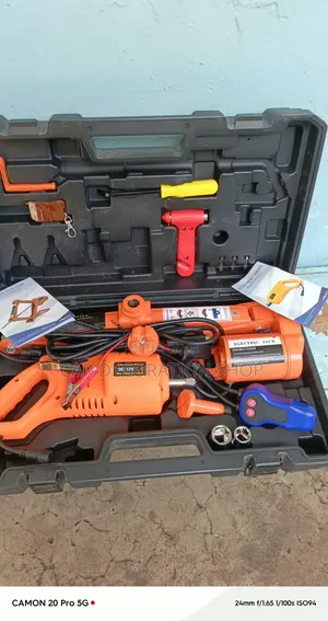 Electric 3ton Floor Jack/Scissor Jack With Tire Impact Wrench