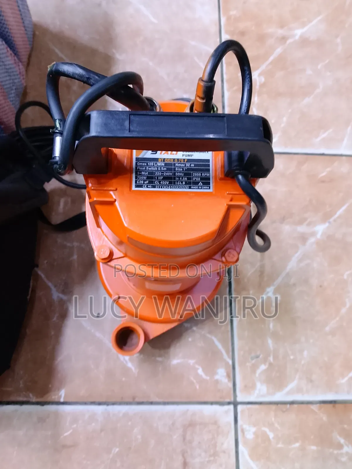 QDX Submersible 1hp Shallow Pump