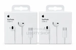 iPhone Type-C Earphones – White Wired USB-C Headphones With Microphone