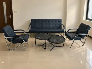 Executive Office Sofa Set – 3 Seater and 2 Single Sofas
