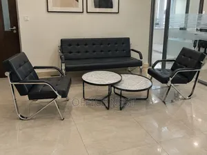Executive Office Sofa Set – 3 Seater and 2 Single Sofas