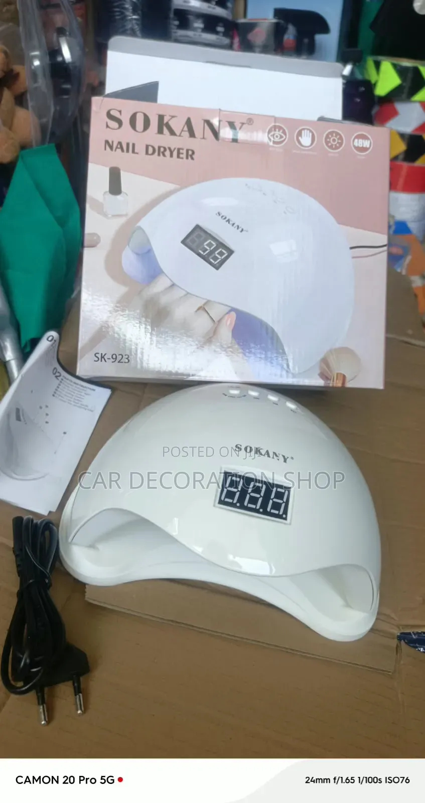 Combined LED&UV Fast Gel Polish Curing Nail Dryer