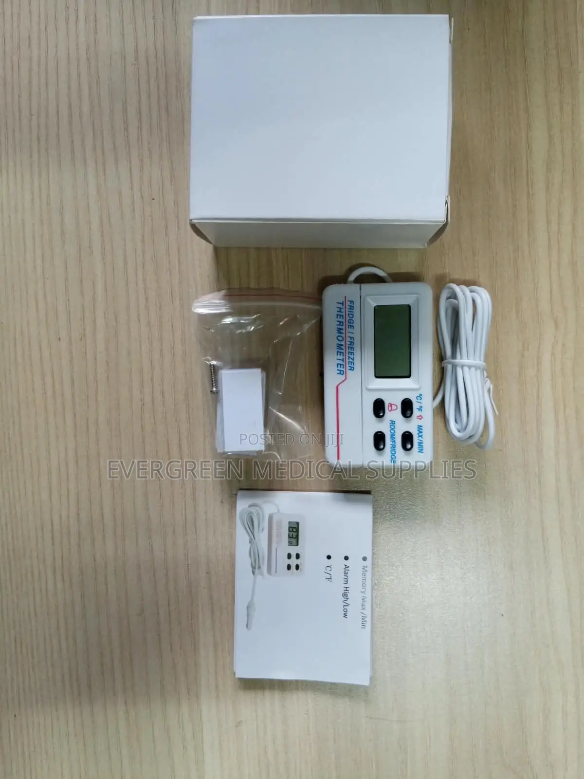 Fridge Thermometer With Alarm Function
