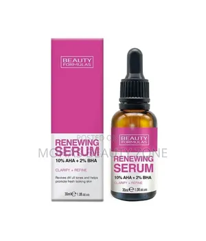 Beauty Formulas Skin Renew Serum With 10% AHA + 2% BHA