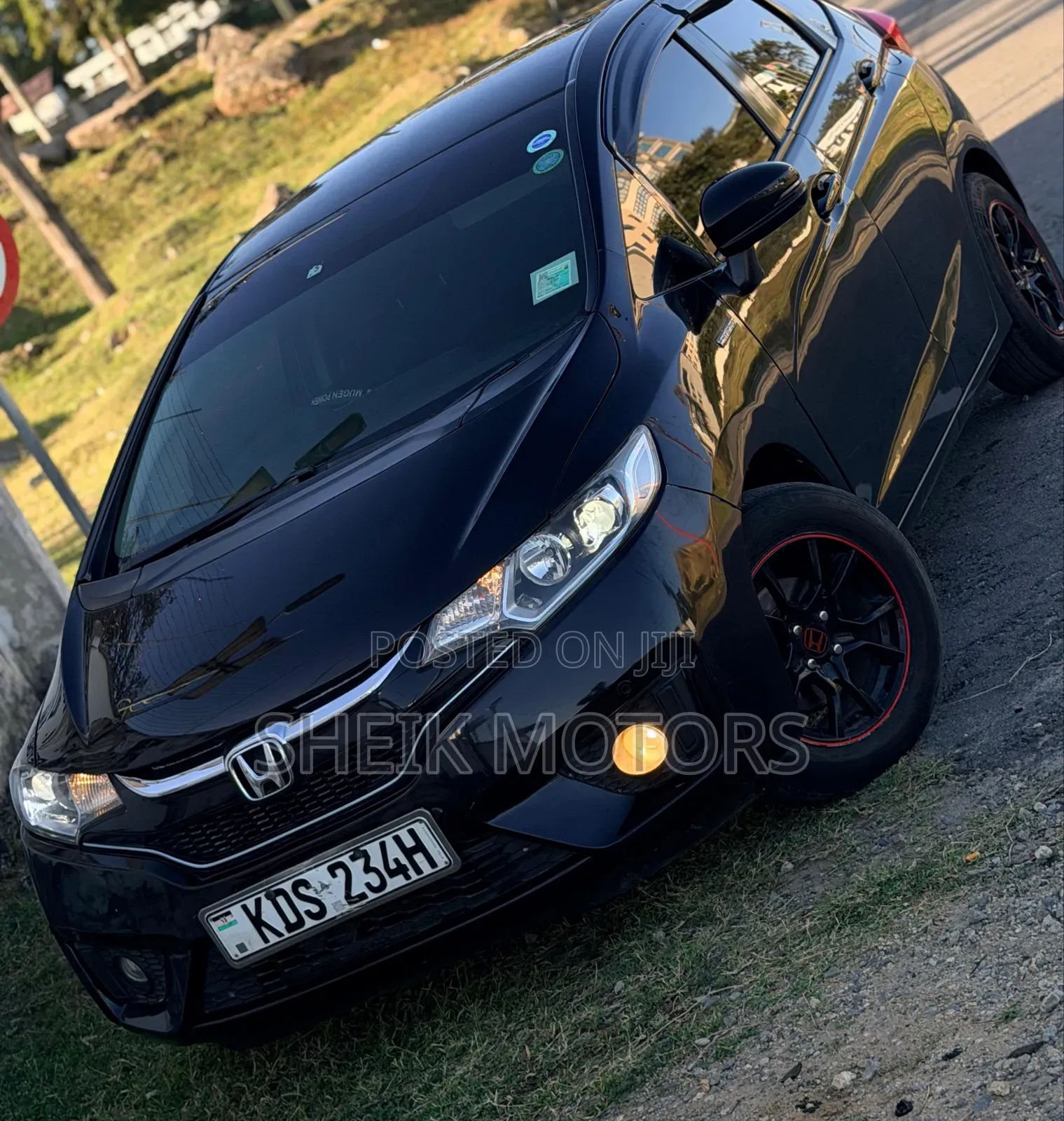 Honda Fit 2017 Black