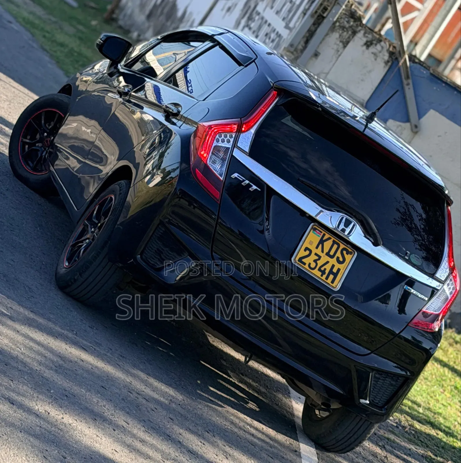 Honda Fit 2017 Black