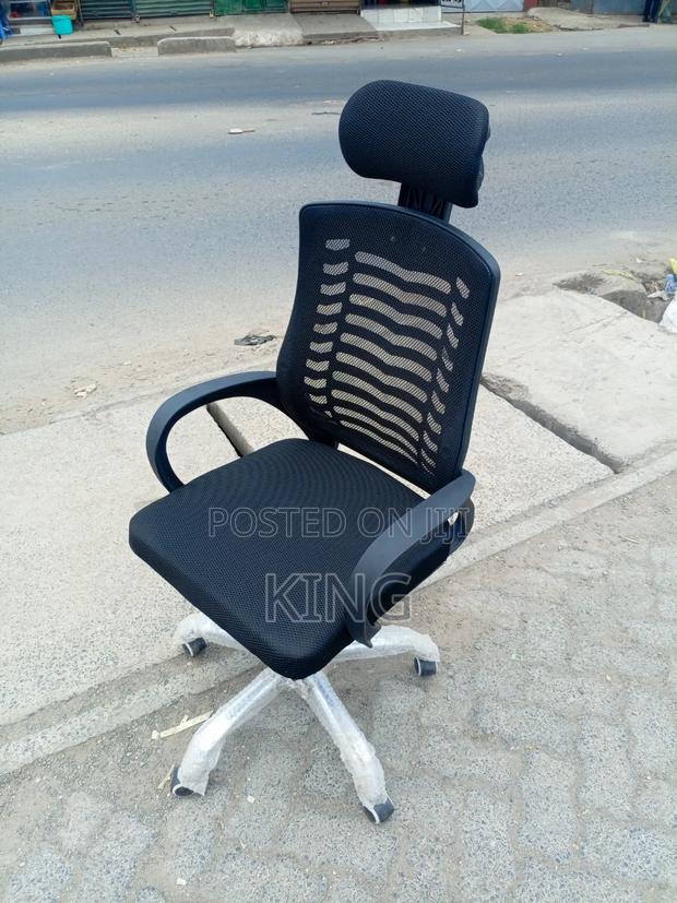 Metallic Based Office Chair - main view