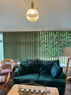 Let Your Décor Come Full Circle With Green Vertical Blinds