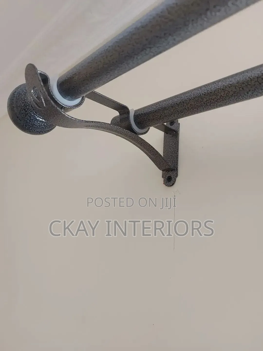 Practical Window Fittings With a Refined Finish Powder Coated Rods