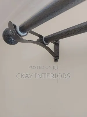 Practical Window Fittings With a Refined Finish Powder Coated Rods