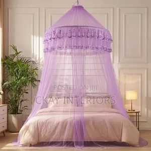 Well-Dressed Bed Deserves a Net to Complete the Look.