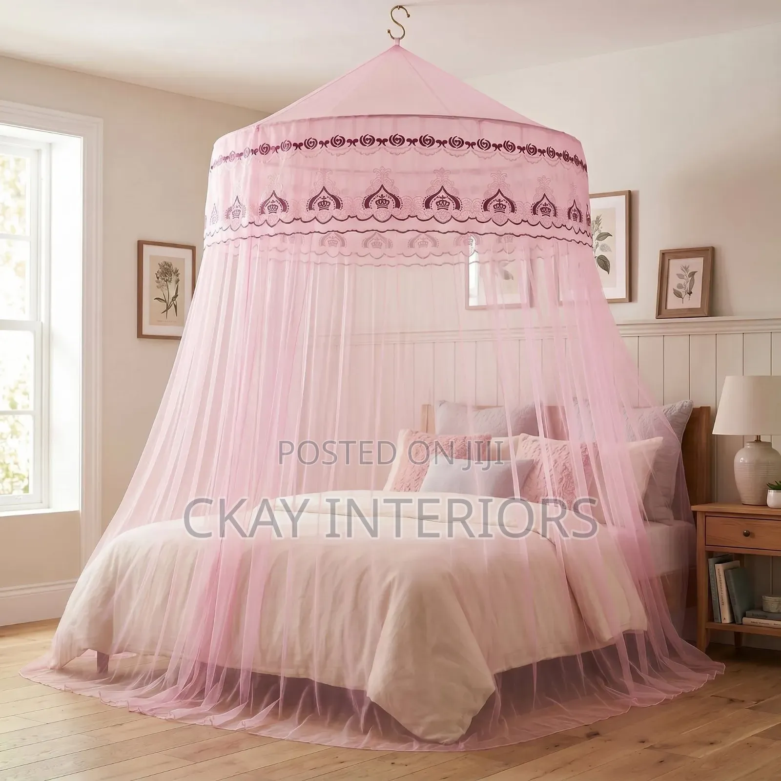 Give Your Nights a Softer Landing With a Beautiful Round Mosquito Net