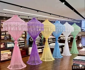 Give Your Bedroom That Neat, Finished Appearance Round Mosquito Nets