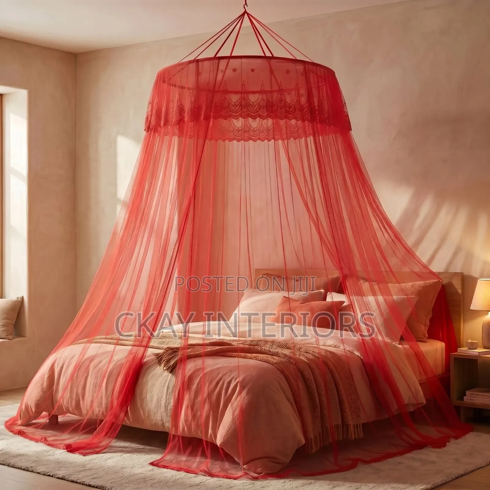 Give Your Bedroom That Neat, Finished Appearance Round Mosquito Nets