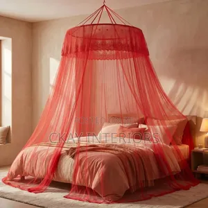 Give Your Bedroom That Neat, Finished Appearance Round Mosquito Nets