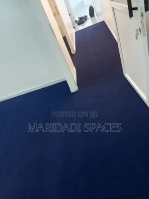 Navy/Dark Blue Delta Wall to Wall Carpet 4mm Thickness in Stock
