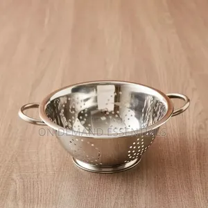 22cm Stainless Steel Colander Heavy Duty Strainer
