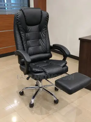 Adjustable Ergonomic Office Chair
 With a Footrest