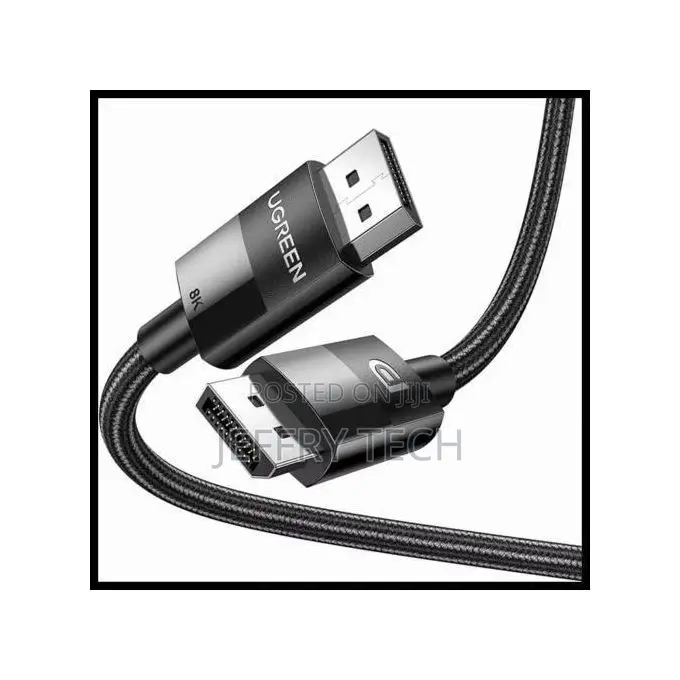 Ugreen 1M DP Cable Male to Male – UG- 10244