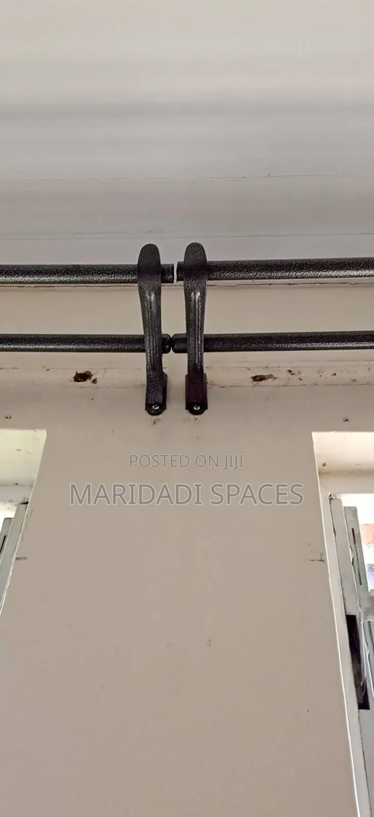 Strong Juakali Metal Curtain Rods-Powder Coated for Lifetime Use