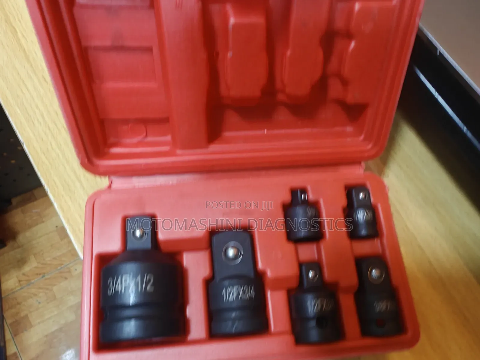 Spanner Socket Adapter Reducer Converter Kit
