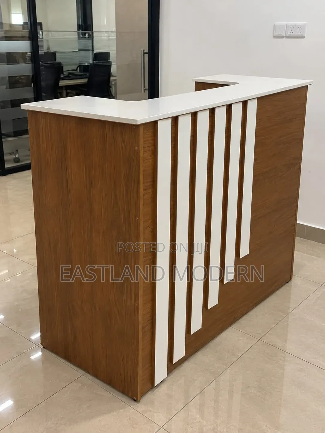 Modern Office Reception Desk Counter