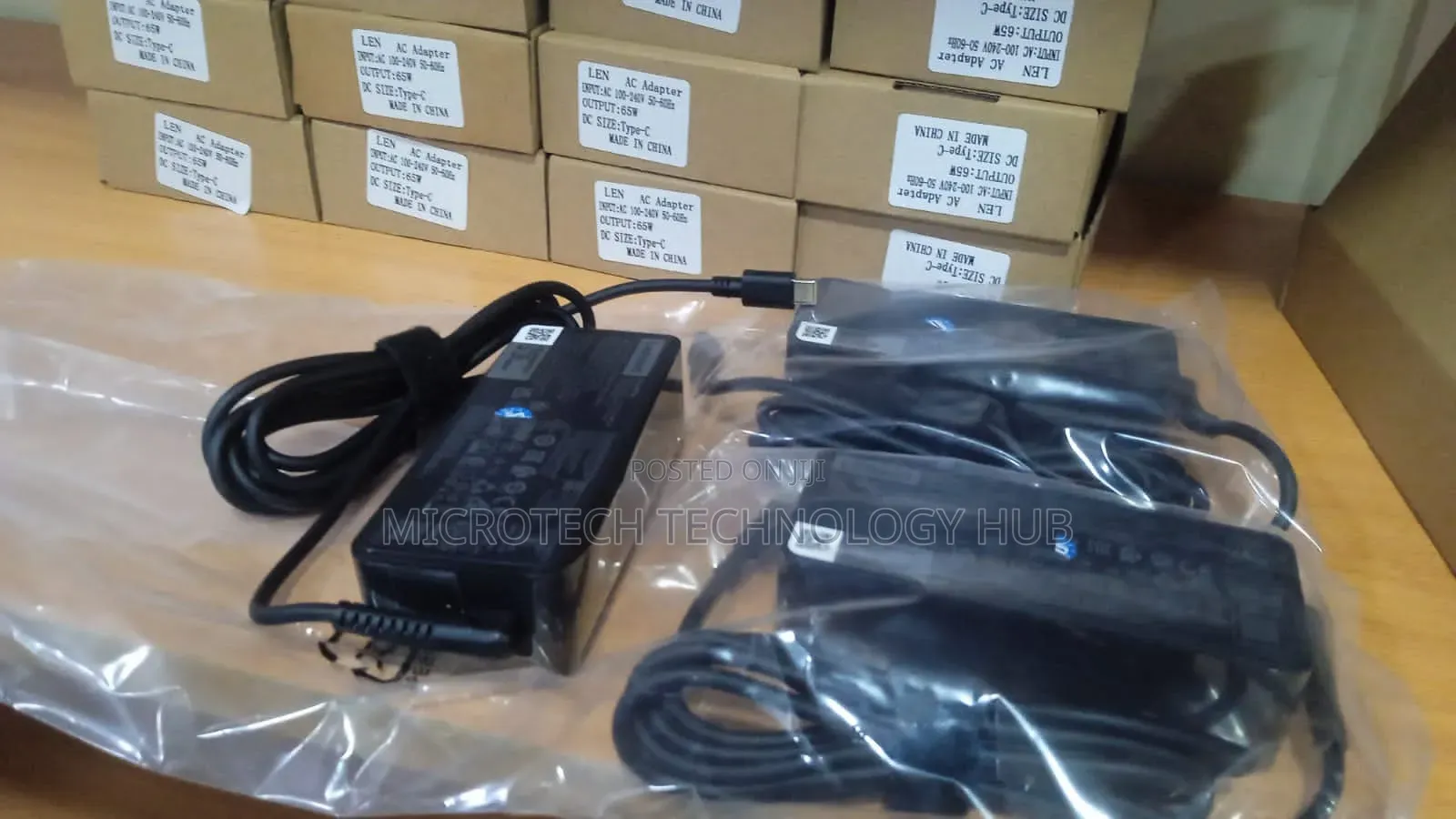 Lenovo Type-C Laptop Charger 65W 20V 3.25A
