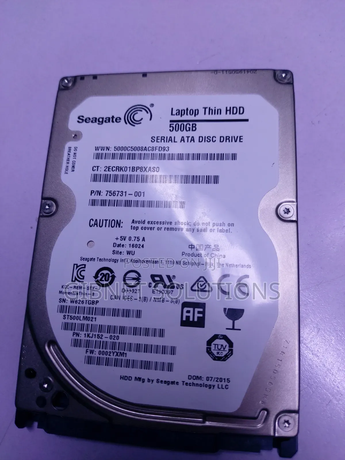 500gb Laptop Hard Drive