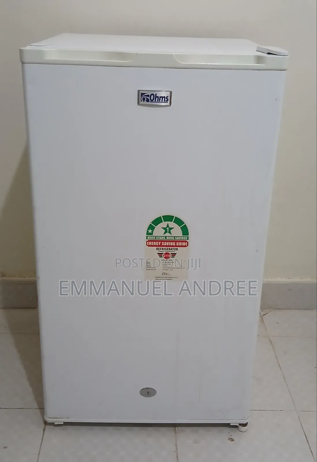 Ohms Mini Fridge 95 Liters Very Clean