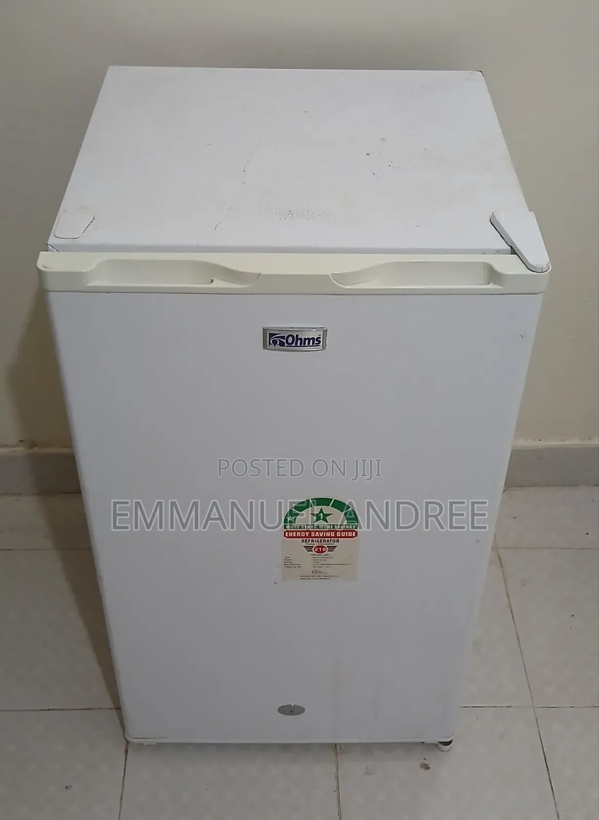 Ohms Mini Fridge 95 Liters Very Clean