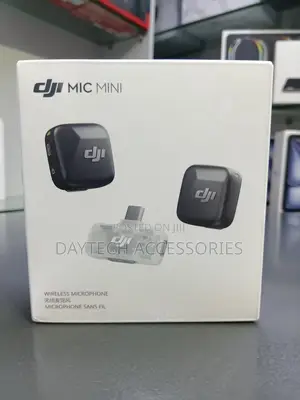 DJI Mic Mini Wireless Microphone 2TX + 1RX Wireless Receiver - Black
