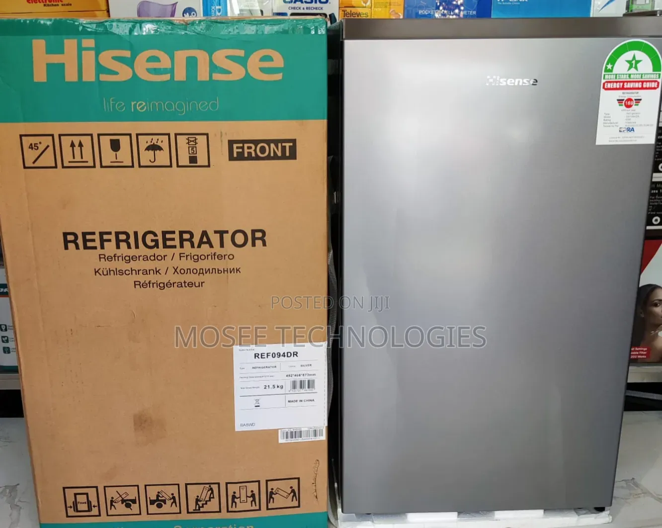 Hisense 94L Compact Single Door Refrigerator