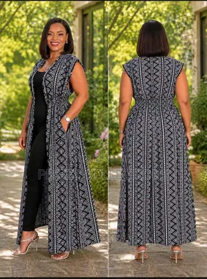 African Print Kimono
