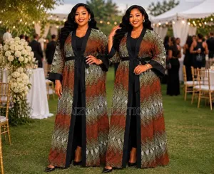 African Print Kimono