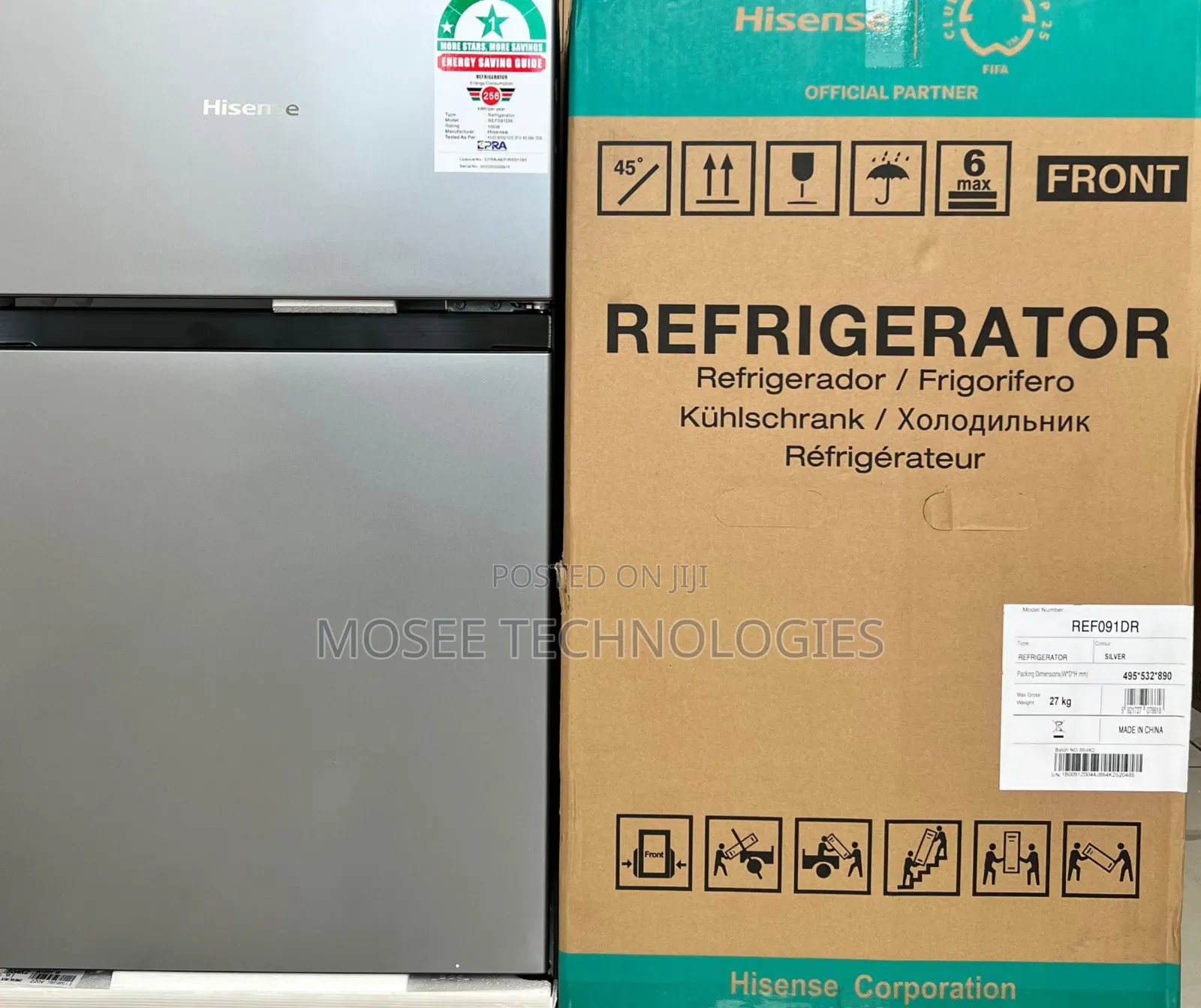 Hisense Fridge REF091DR