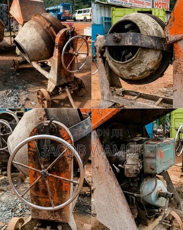 Concrete Mixer Chui Engine - main view