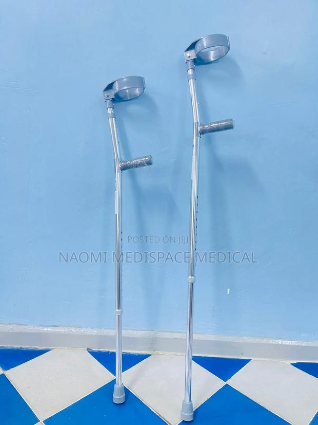 Strong and Sturdy Closed Cuff Elbow Crutches - main view