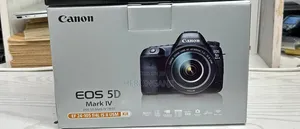 Canon EOS 5D Mark IV DSLR Camera With 24-105mm F/4l II Lens