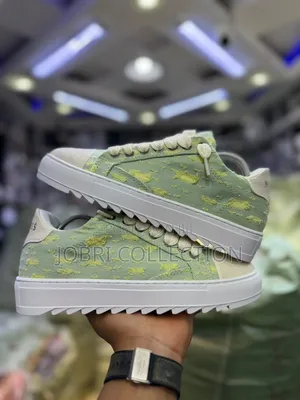 Numeris Atelier Low “Chalk Green Olive Sneakers