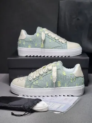 Numeris Atelier Low “Chalk Green Olive Sneakers
