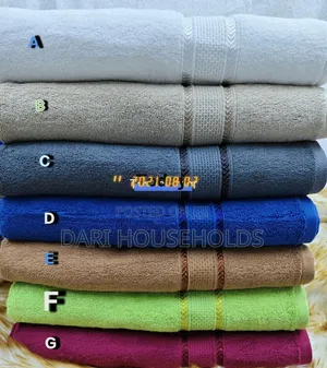 Camel Brand Large Cotton Towels 90×150cm – KSh 1,500