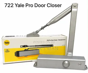 Original Yale 722 Pro Hydraulic Door Closer - Silver