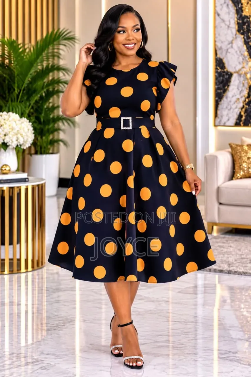 Skater Polka Dots Dress