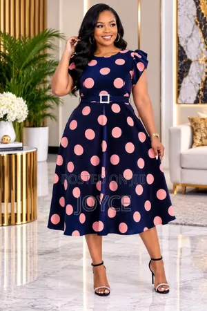 Skater Polka Dots Dress